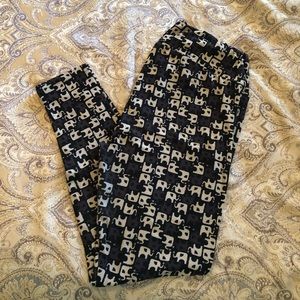 LuLaRoe Elephants Leggings